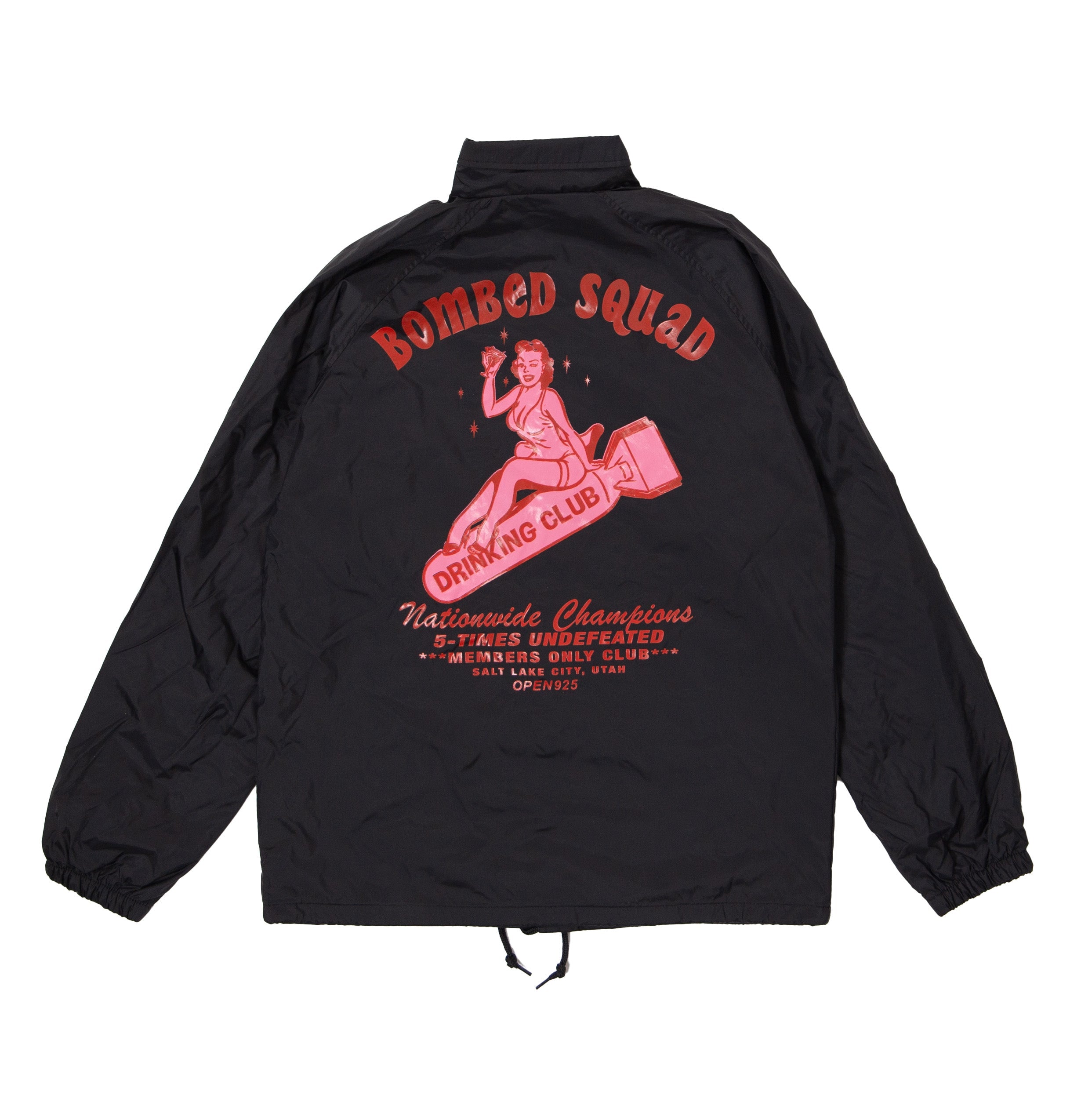 Bombed Squad Skate Jacket Black | Open925