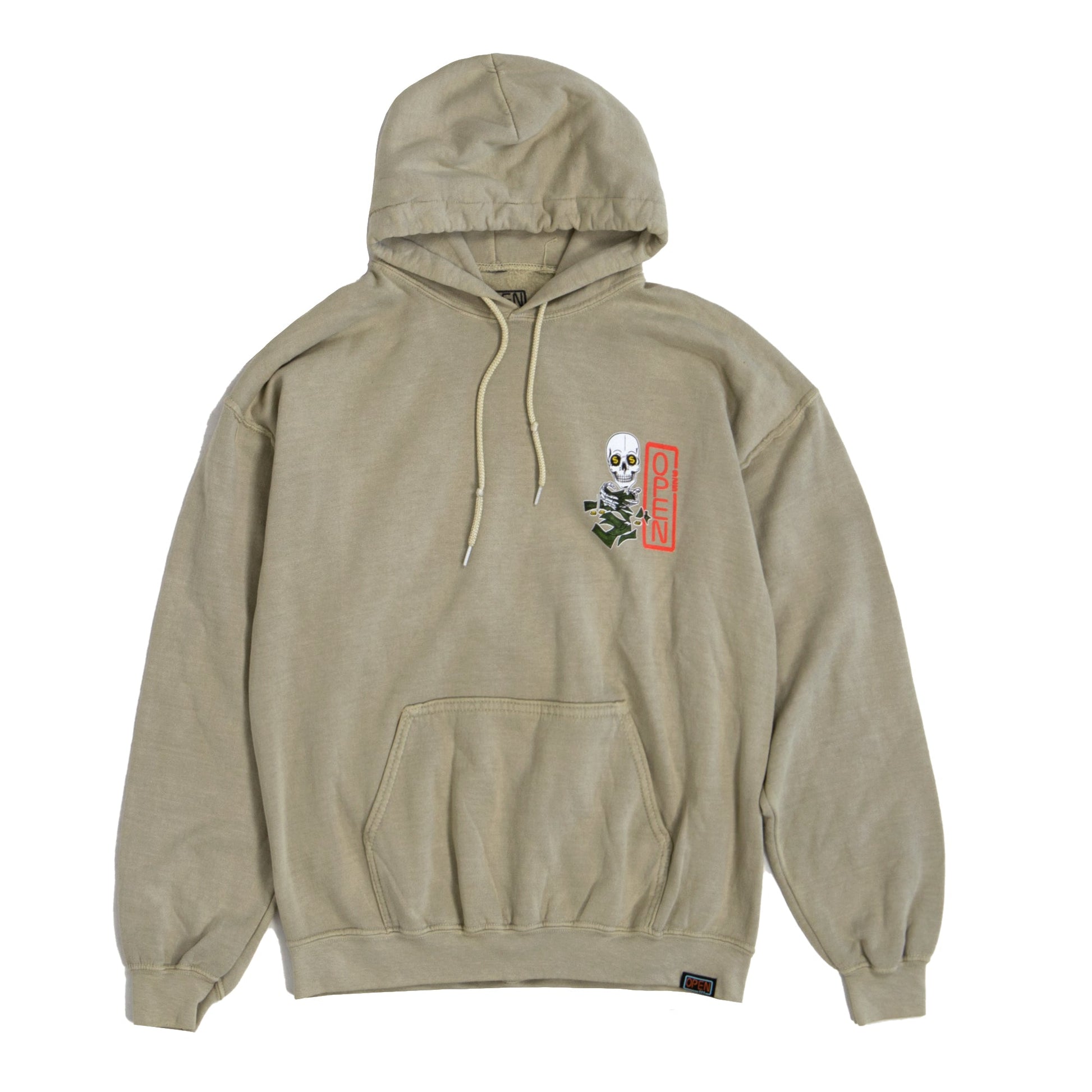 Forever A Loan Hoodie Sand-Open 925