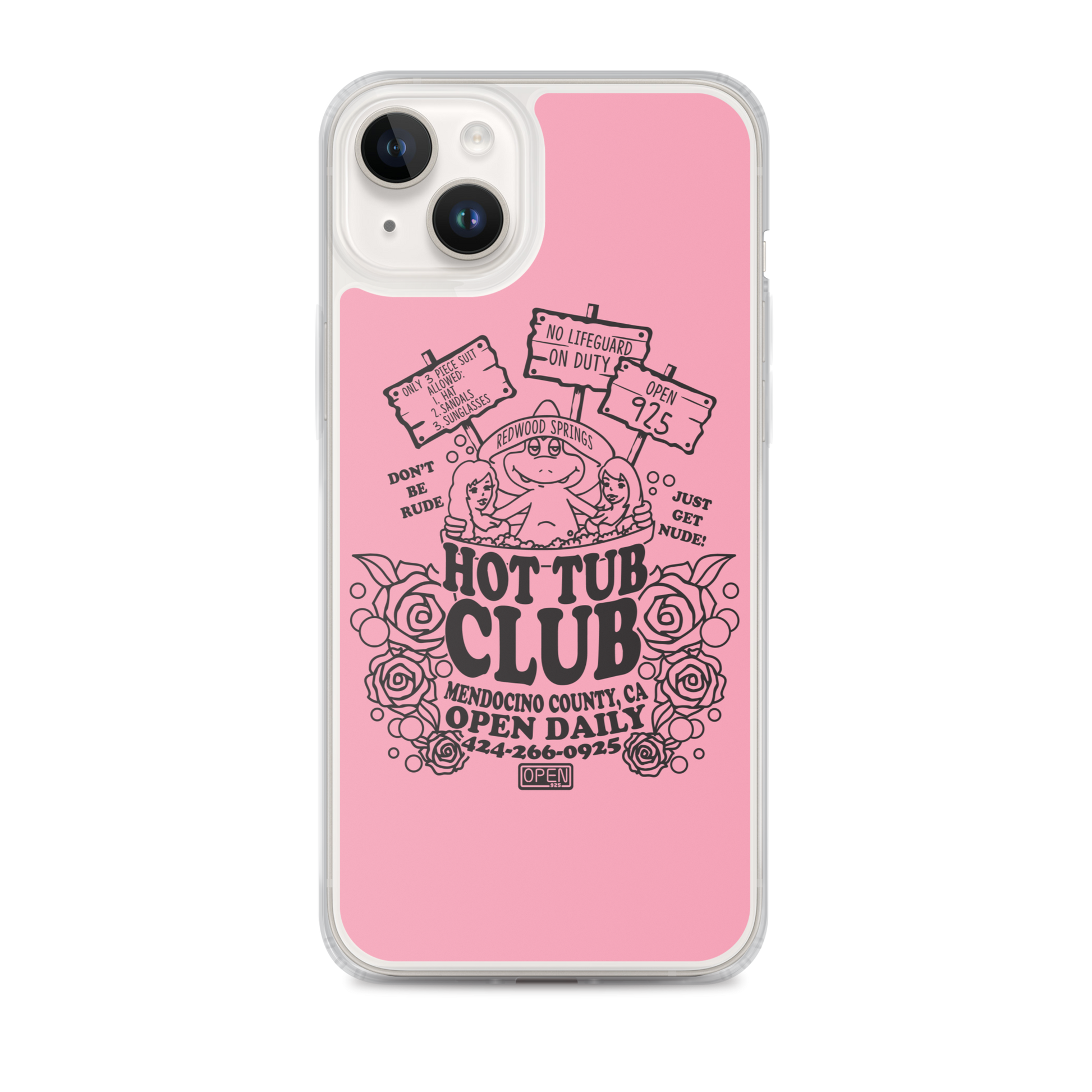 Hot Tub Club iPhone Case-Open 925
