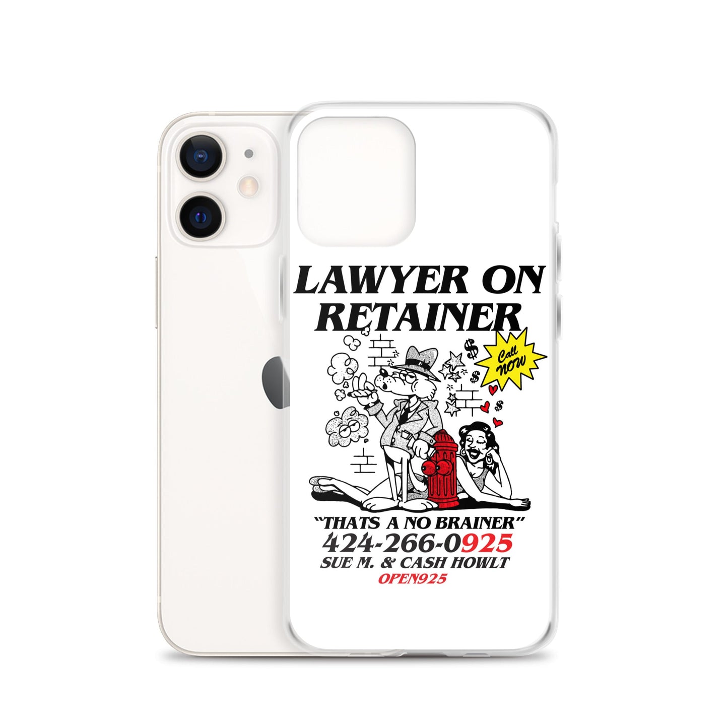 Lawyer on retainer Case for iPhone®-Open 925