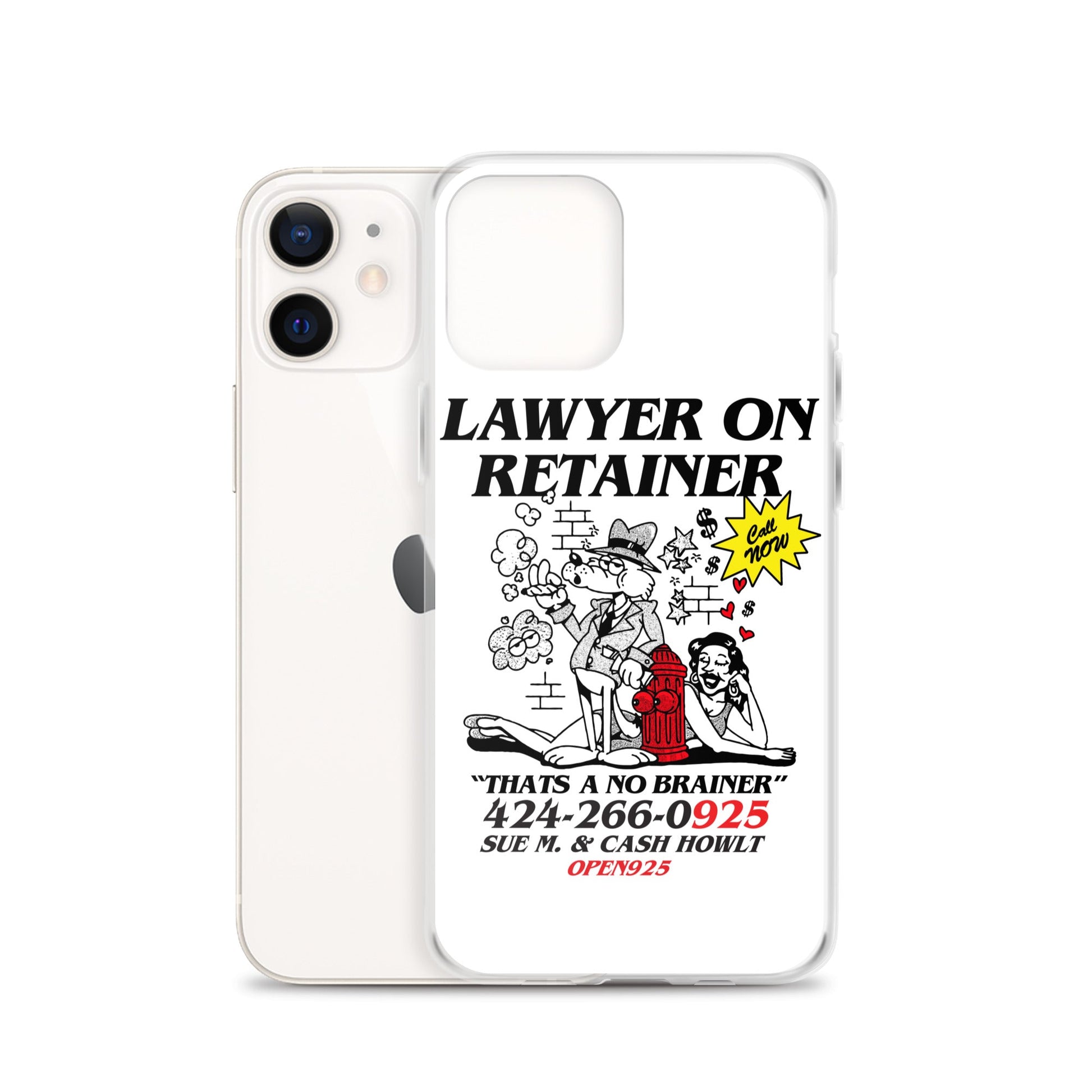 Lawyer on retainer Case for iPhone®-Open 925