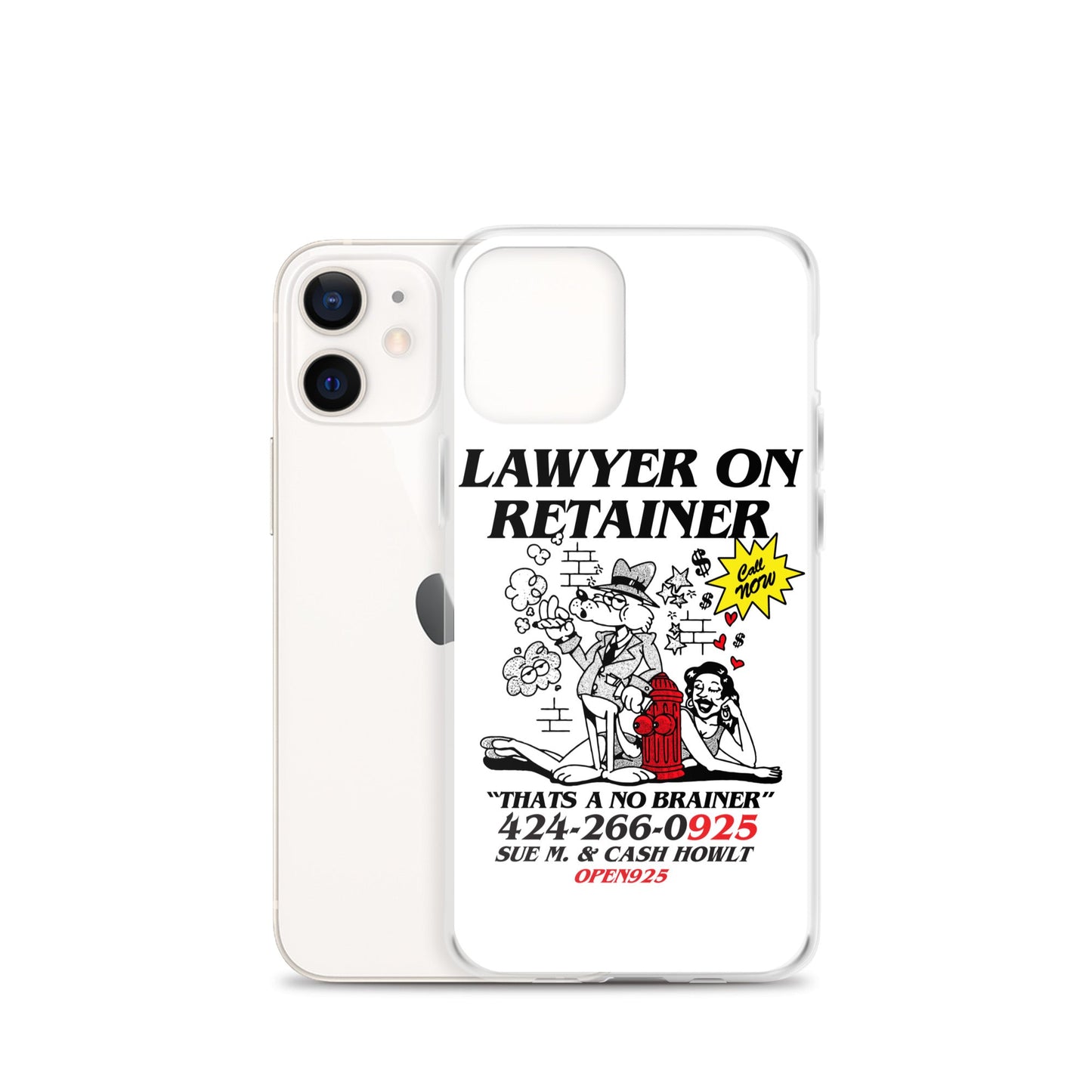 Lawyer on retainer Case for iPhone®-Open 925