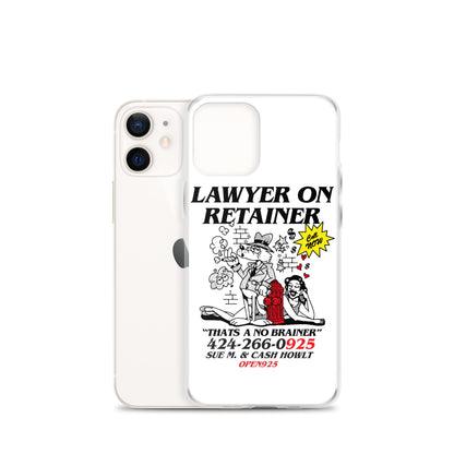 Lawyer on retainer Case for iPhone®-Open 925