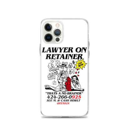 Lawyer on retainer Case for iPhone®-Open 925