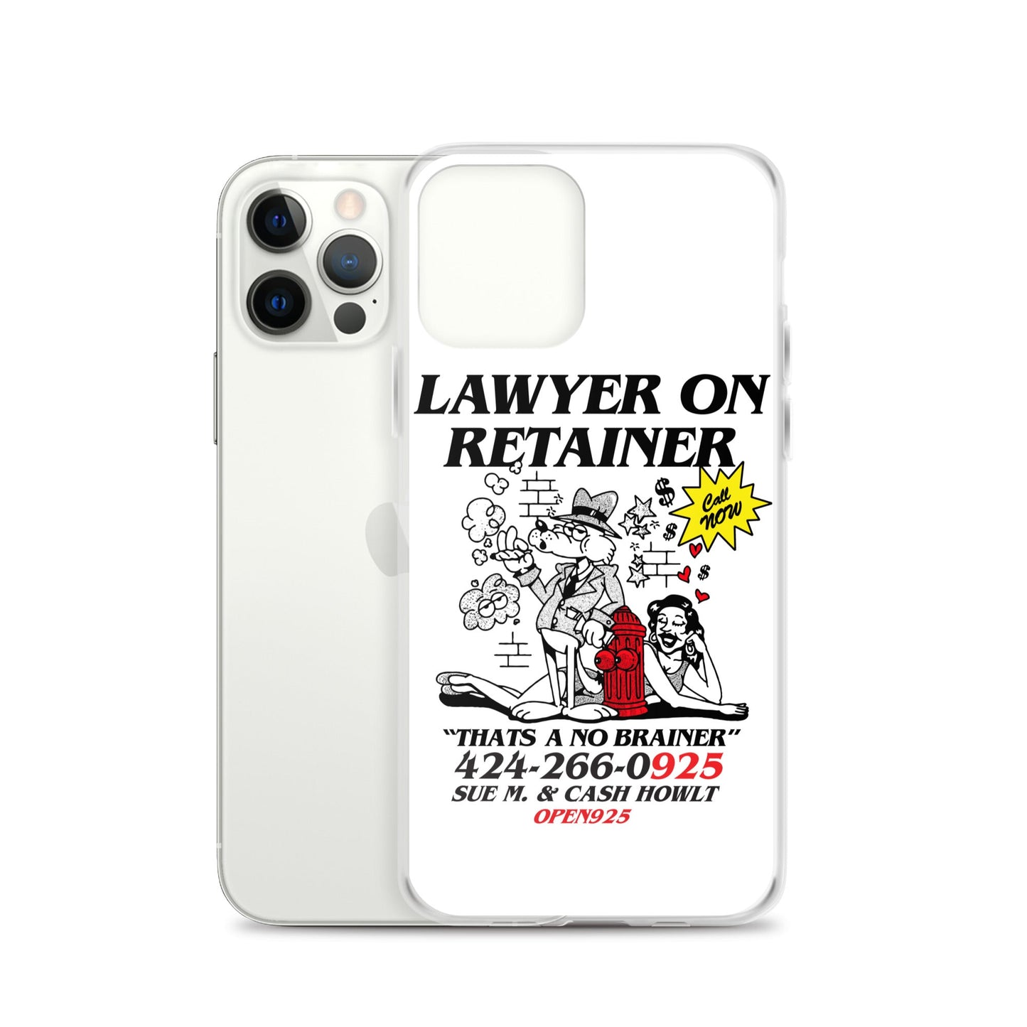 Lawyer on retainer Case for iPhone®-Open 925