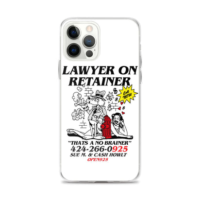 Lawyer on retainer Case for iPhone®-Open 925