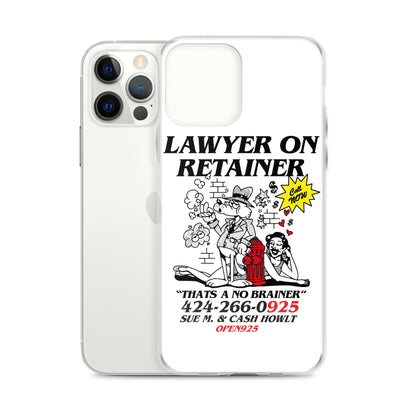 Lawyer on retainer Case for iPhone®-Open 925