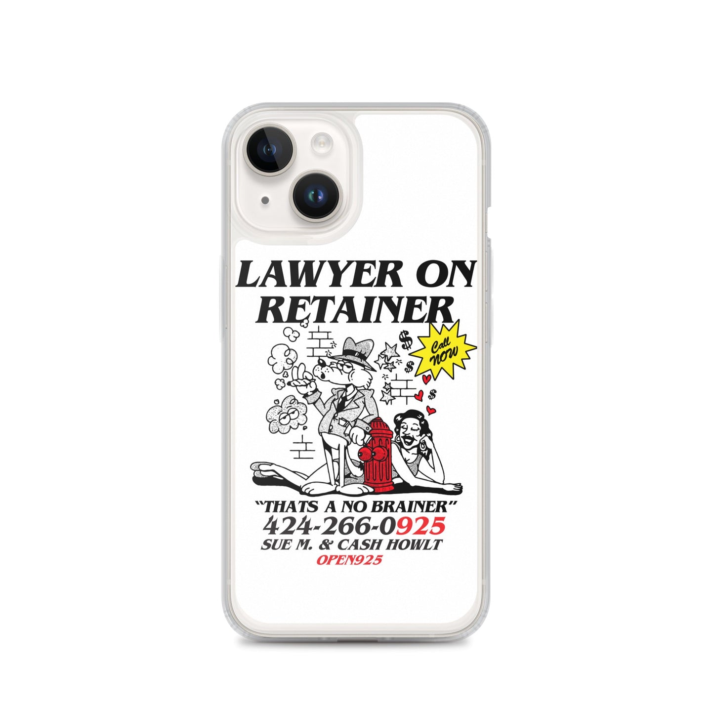 Lawyer on retainer Case for iPhone®-Open 925