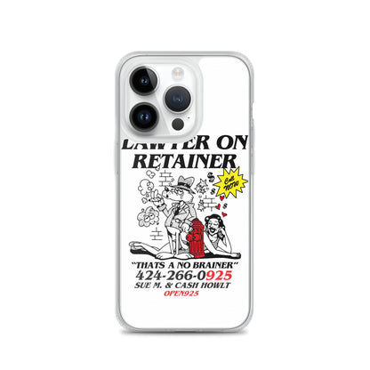 Lawyer on retainer Case for iPhone®-Open 925