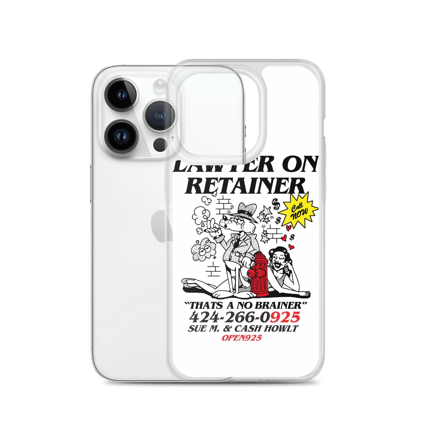 Lawyer on retainer Case for iPhone®-Open 925