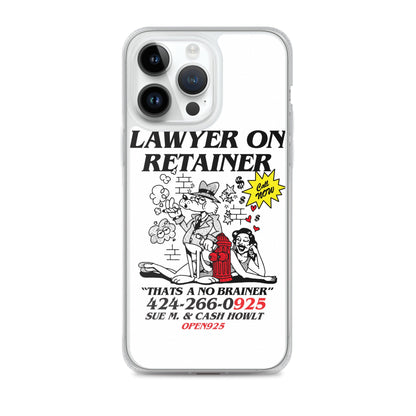 Lawyer on retainer Case for iPhone®-Open 925