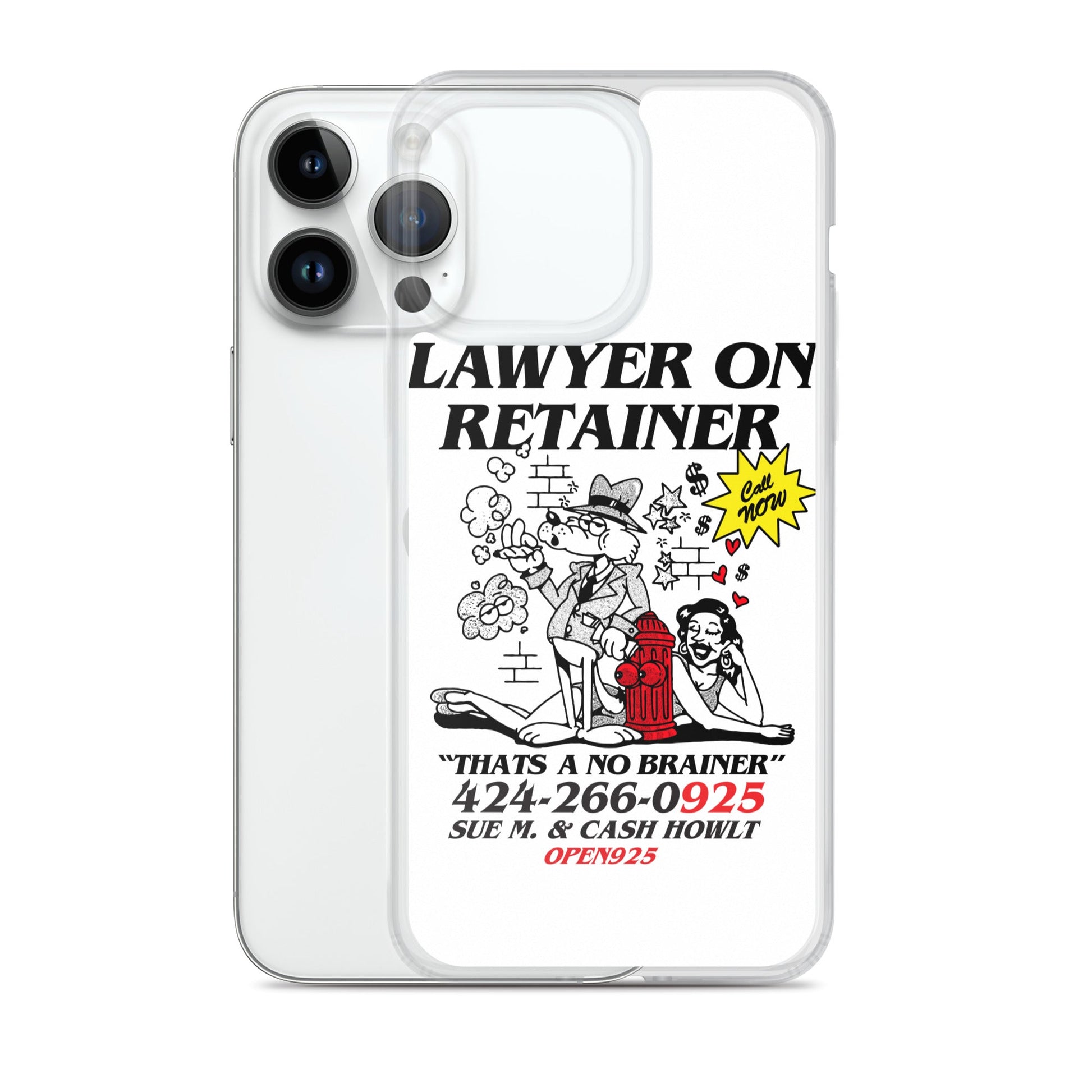 Lawyer on retainer Case for iPhone®-Open 925