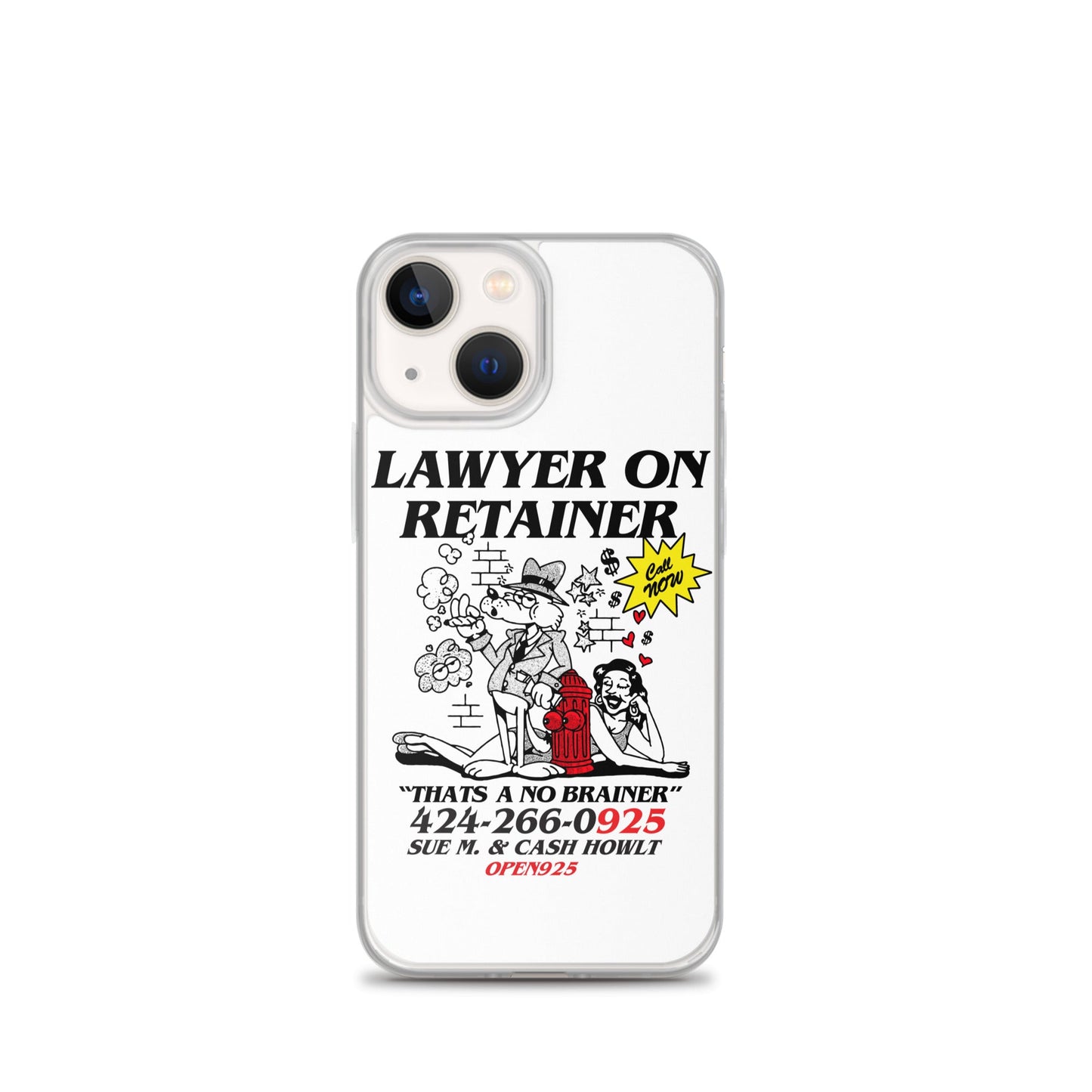 Lawyer on retainer Case for iPhone®-Open 925