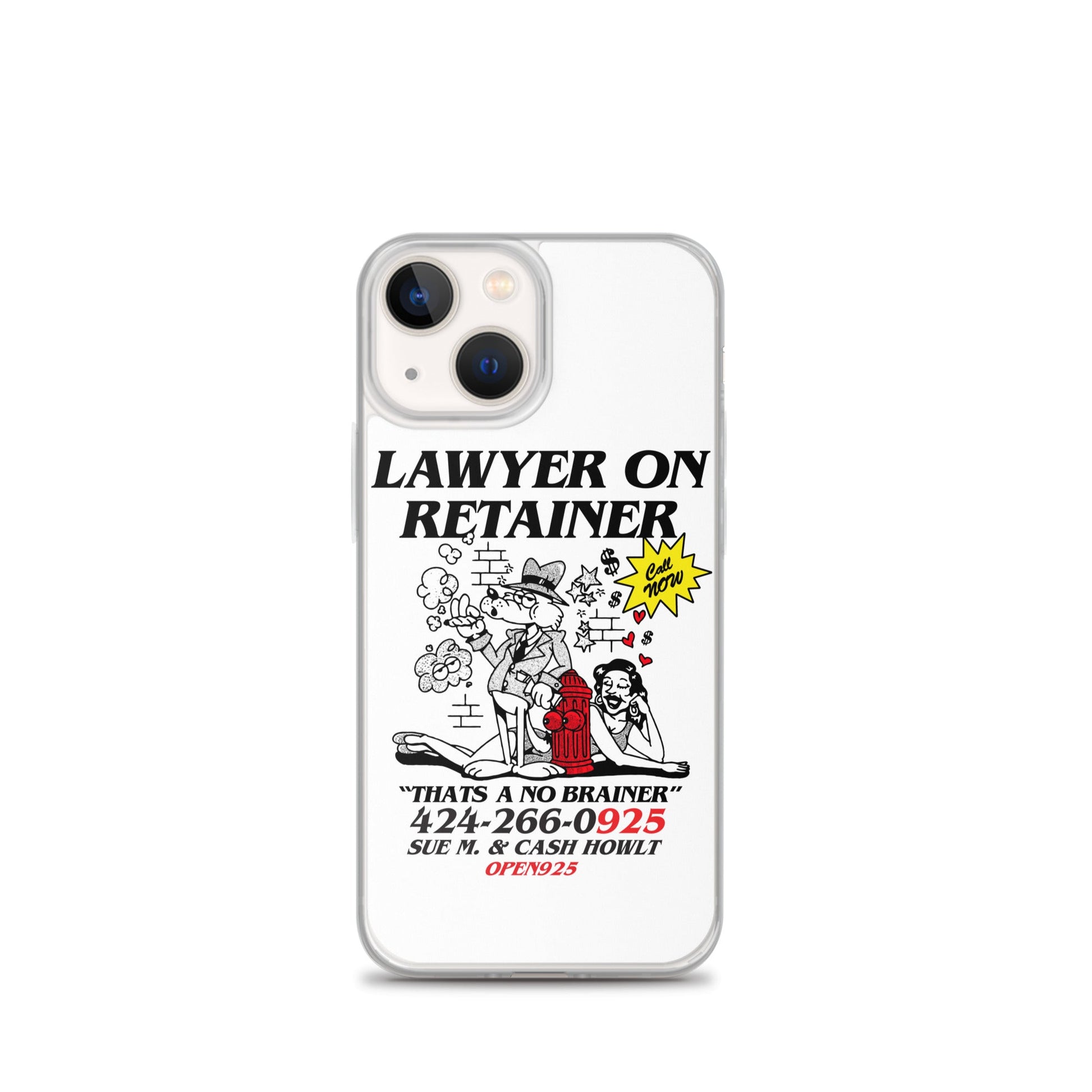 Lawyer on retainer Case for iPhone®-Open 925