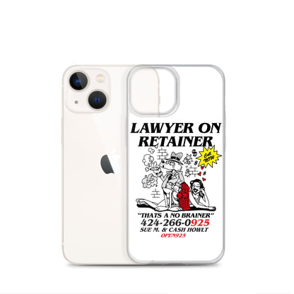 Lawyer on retainer Case for iPhone®-Open 925