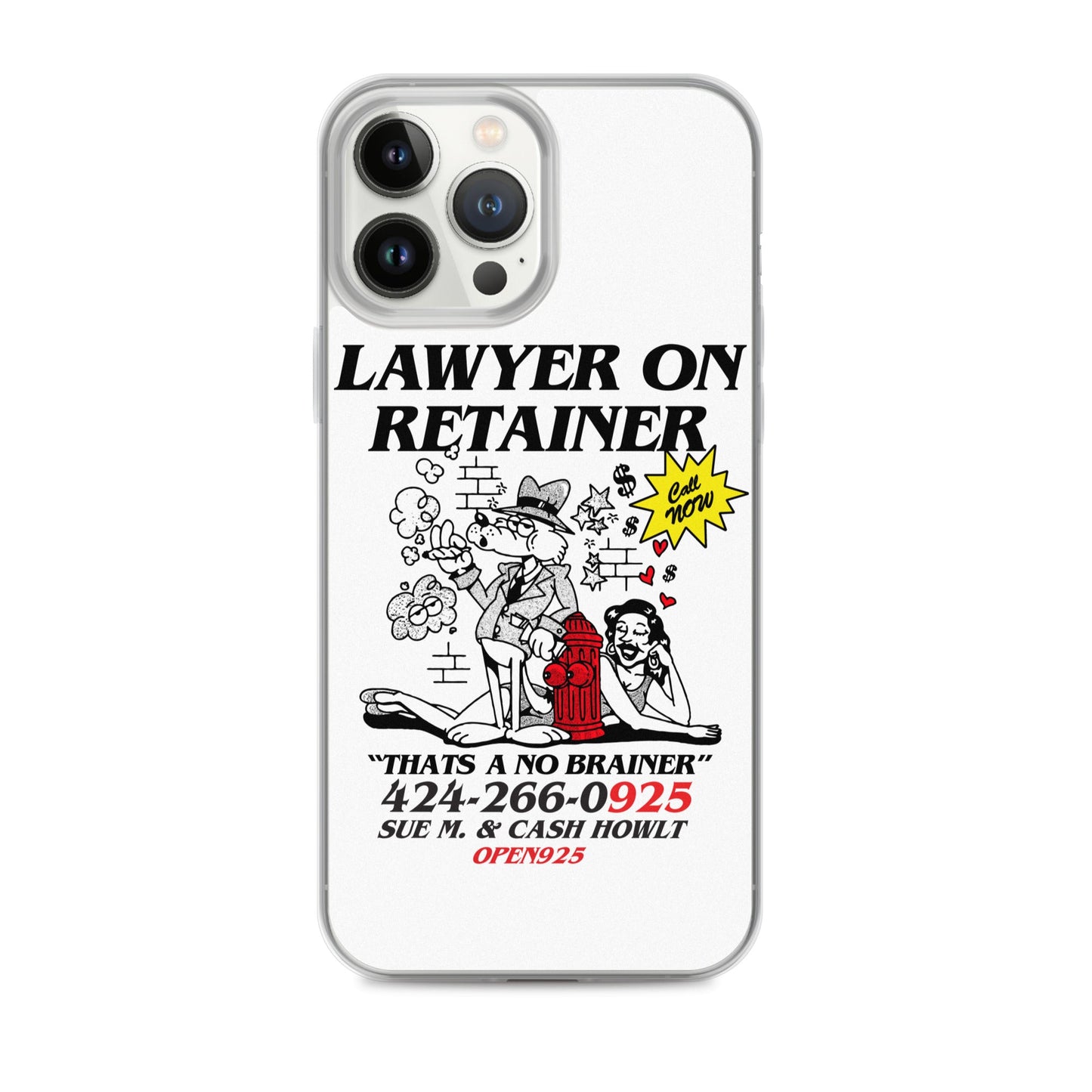 Lawyer on retainer Case for iPhone®-Open 925