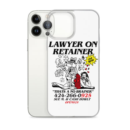 Lawyer on retainer Case for iPhone®-Open 925