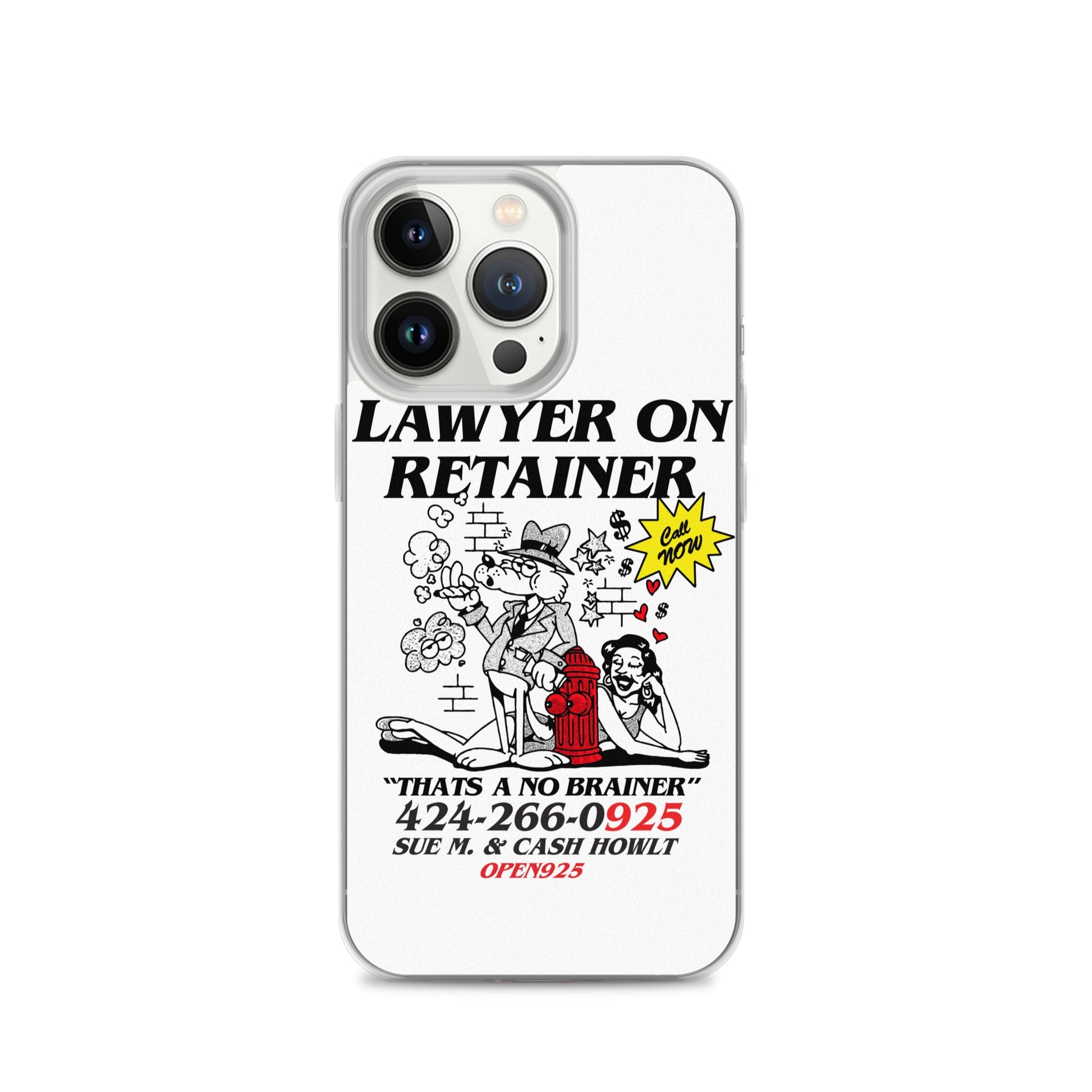 Lawyer on retainer Case for iPhone®-Open 925