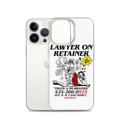 Lawyer on retainer Case for iPhone®-Open 925