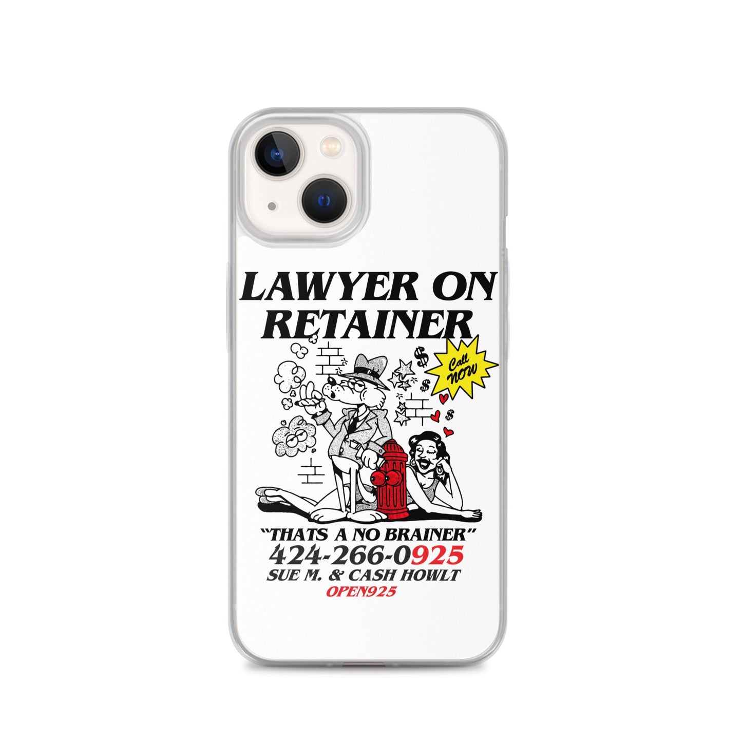 Lawyer on retainer Case for iPhone®-Open 925