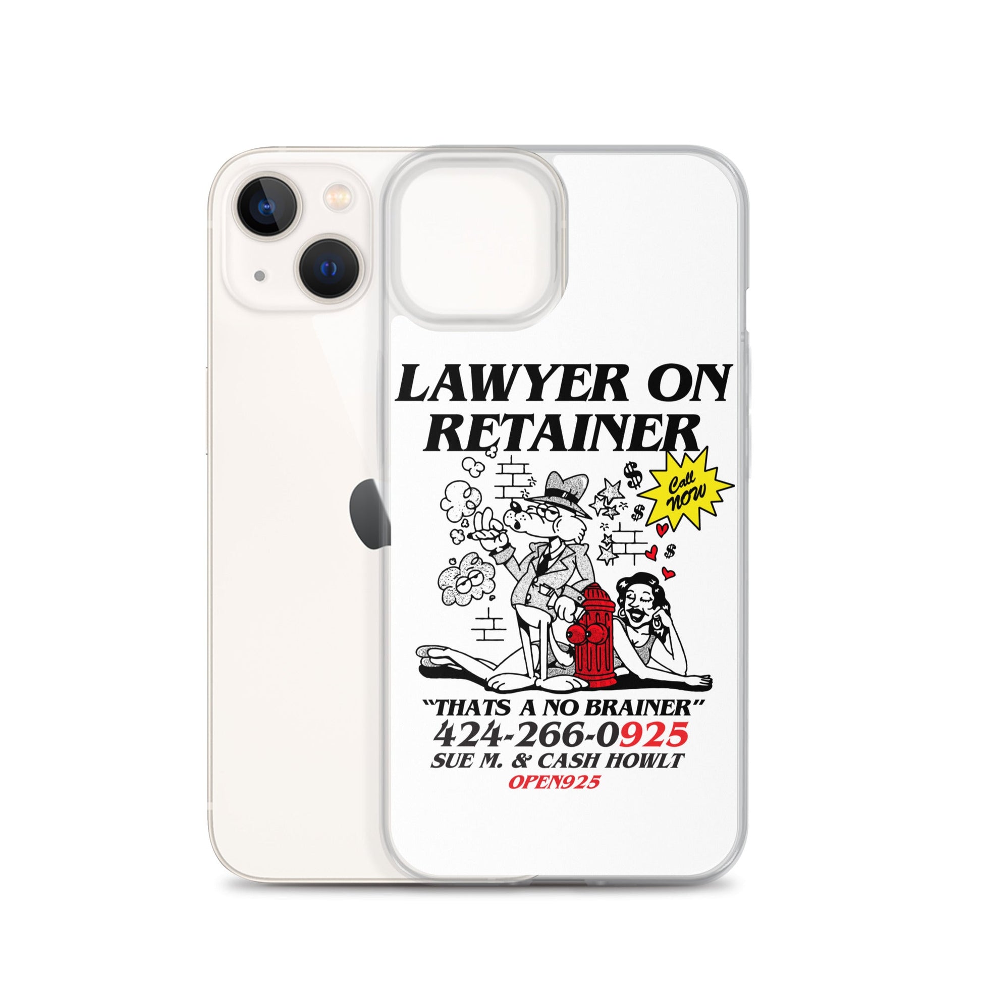 Lawyer on retainer Case for iPhone®-Open 925