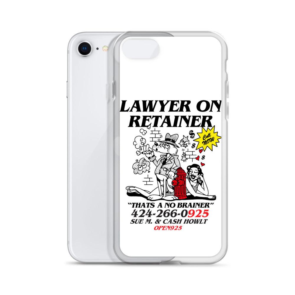 Lawyer on retainer Case for iPhone®-Open 925