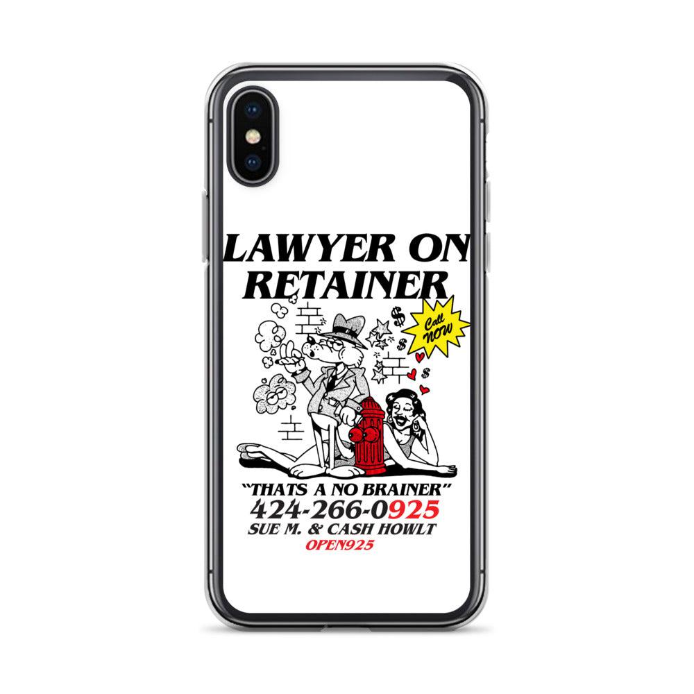 Lawyer on retainer Case for iPhone®-Open 925