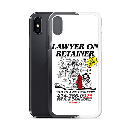 Lawyer on retainer Case for iPhone®-Open 925