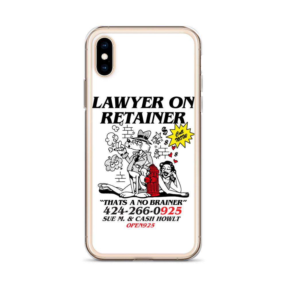 Lawyer on retainer Case for iPhone®-Open 925