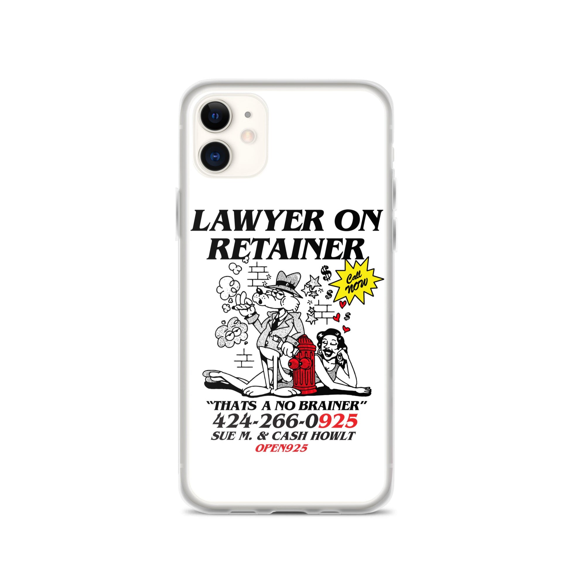 Lawyer on retainer Case for iPhone®-Open 925