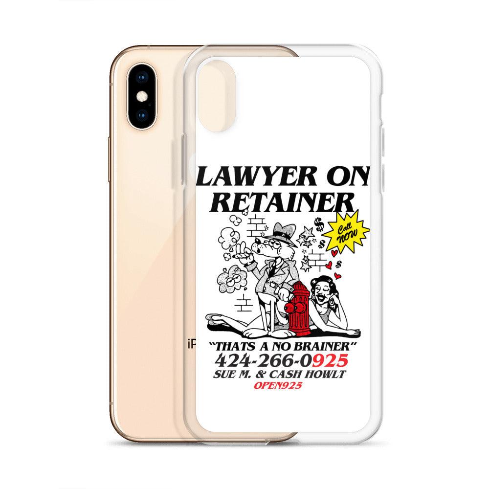 Lawyer on retainer Case for iPhone®-Open 925