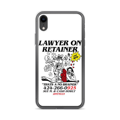 Lawyer on retainer Case for iPhone®-Open 925