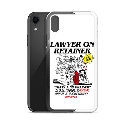 Lawyer on retainer Case for iPhone®-Open 925