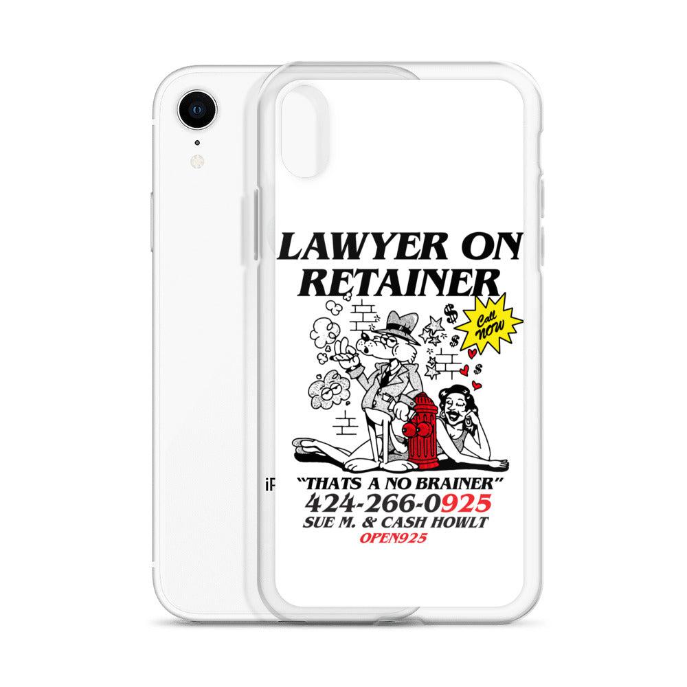 Lawyer on retainer Case for iPhone®-Open 925