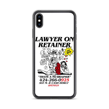 Lawyer on retainer Case for iPhone®-Open 925