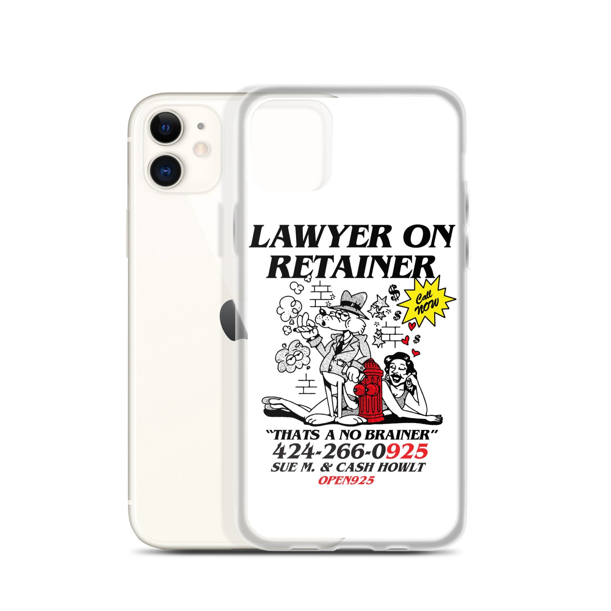 Lawyer on retainer Case for iPhone®-Open 925