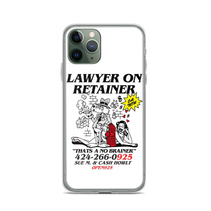 Lawyer on retainer Case for iPhone®-Open 925