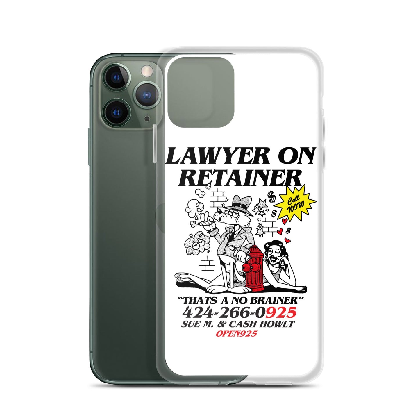 Lawyer on retainer Case for iPhone®-Open 925