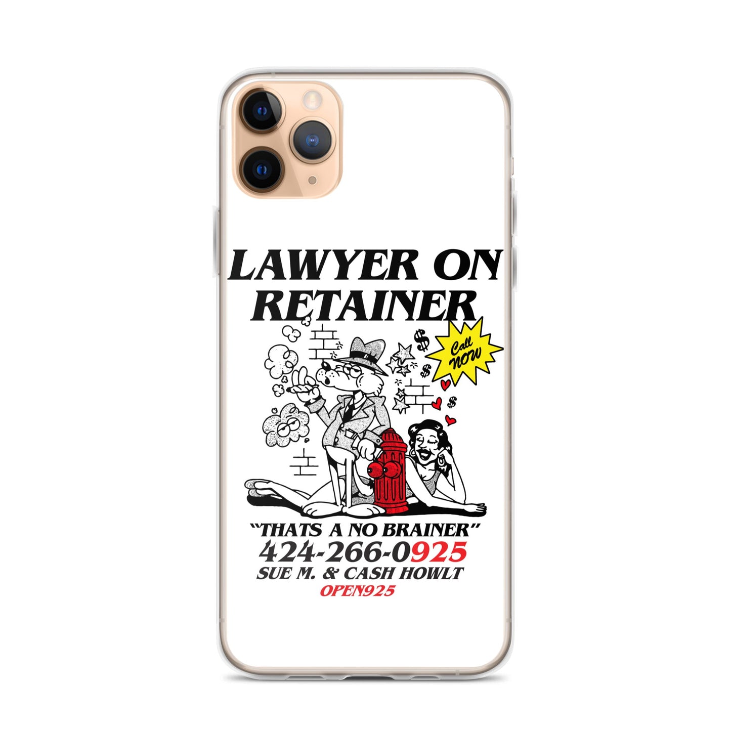 Lawyer on retainer Case for iPhone®-Open 925