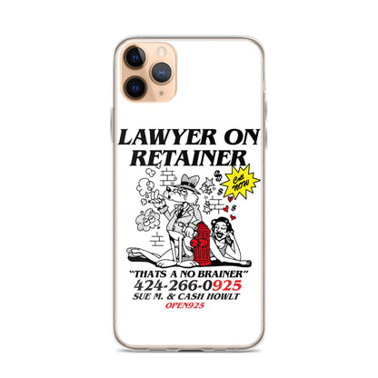 Lawyer on retainer Case for iPhone®-Open 925