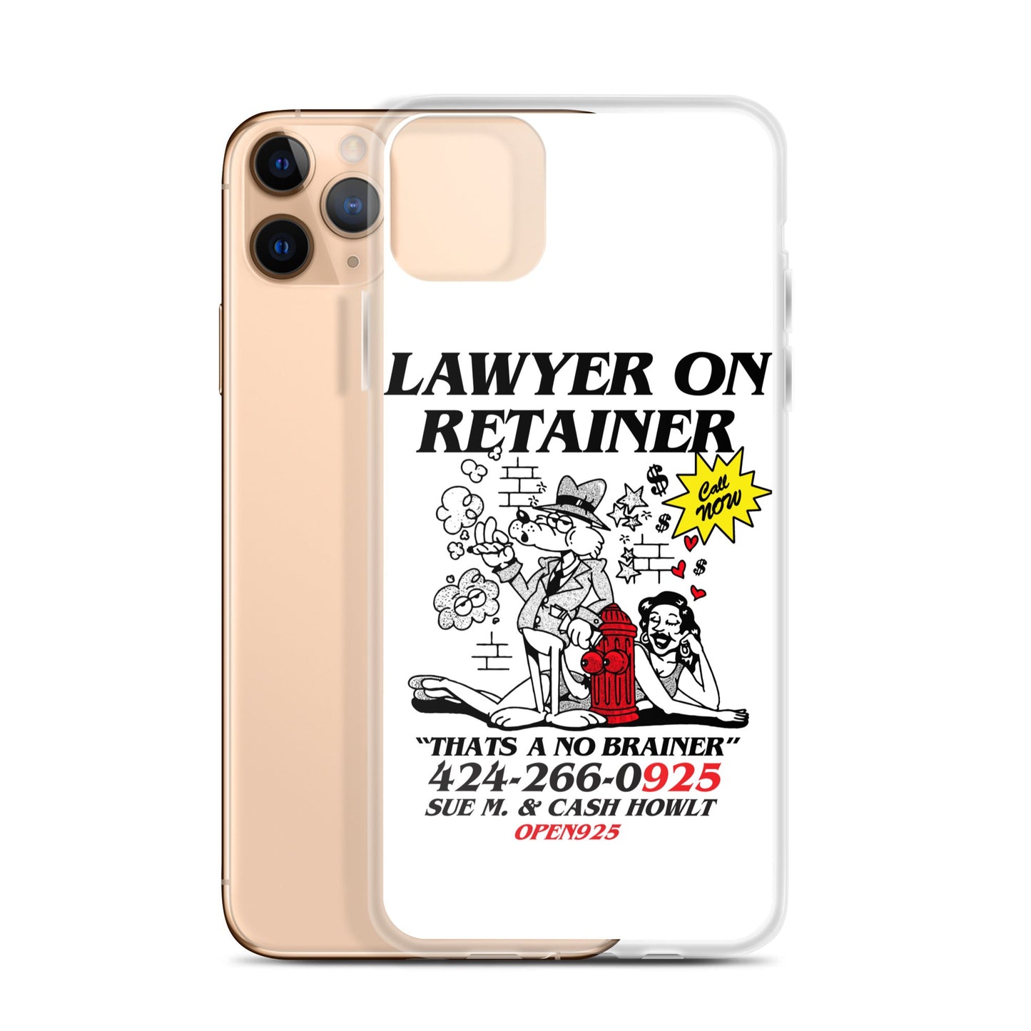 Lawyer on retainer Case for iPhone®-Open 925