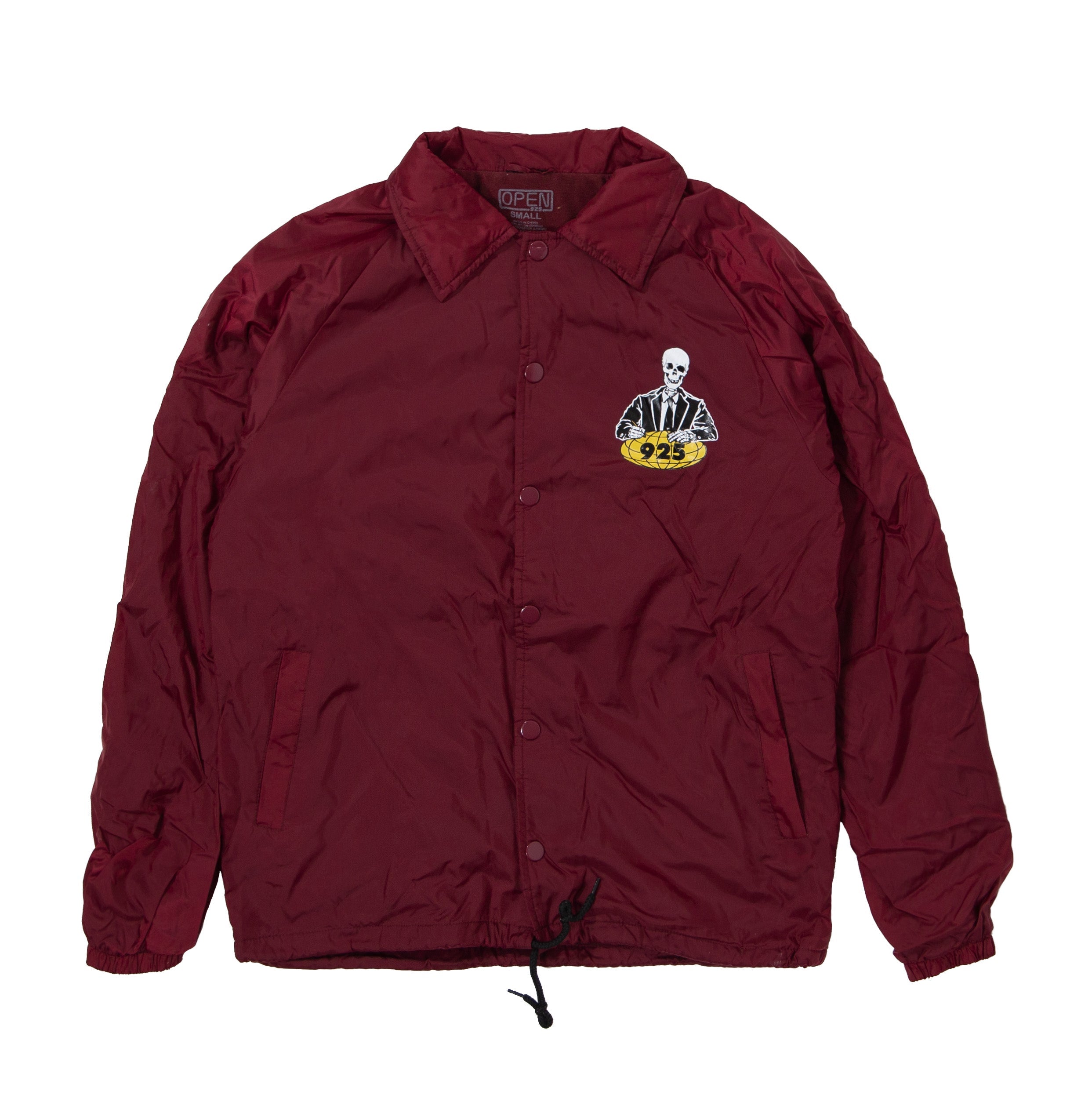 Maroon coach outlet jacket