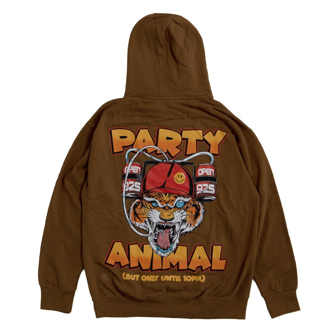 Party Animal Hoodie Copper-Open 925