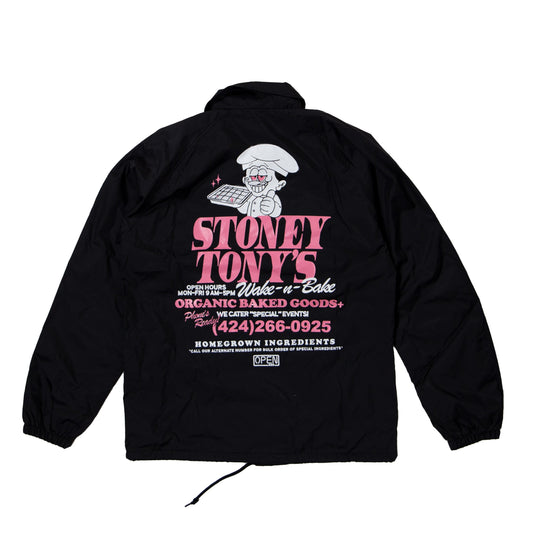 Stoney Tonys Skate Jacket Black-Open 925