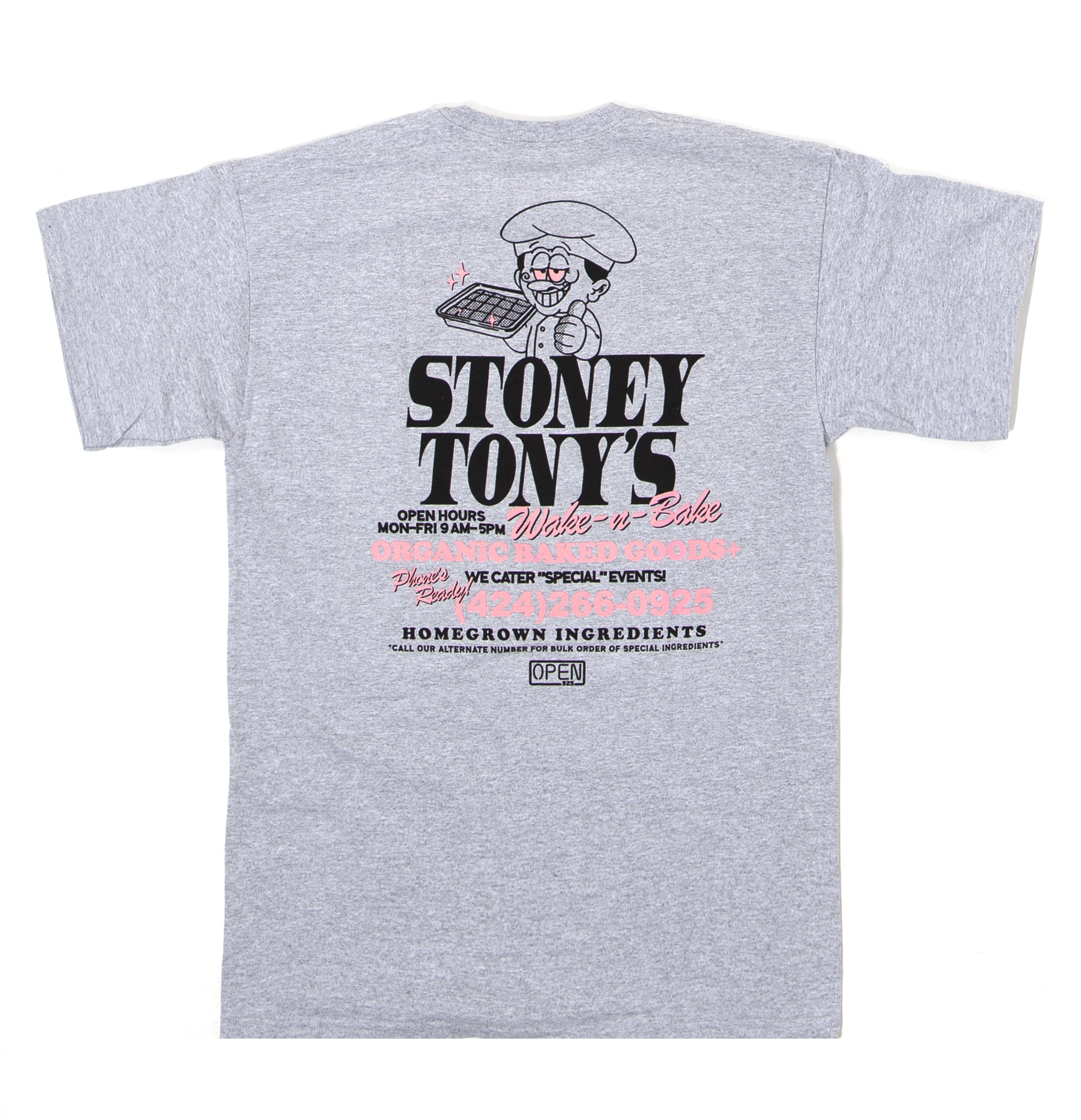 Stoney Tony's | Open925 | Unisex Graphic Tee | Athletic Heather – Open 925