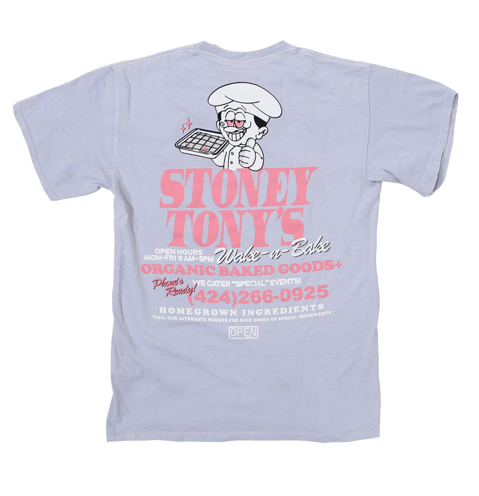 Stoney Tony's Tee Pigment Blue-Open 925