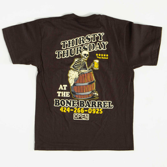 Thirsty Thursday Tee Brown-Open 925