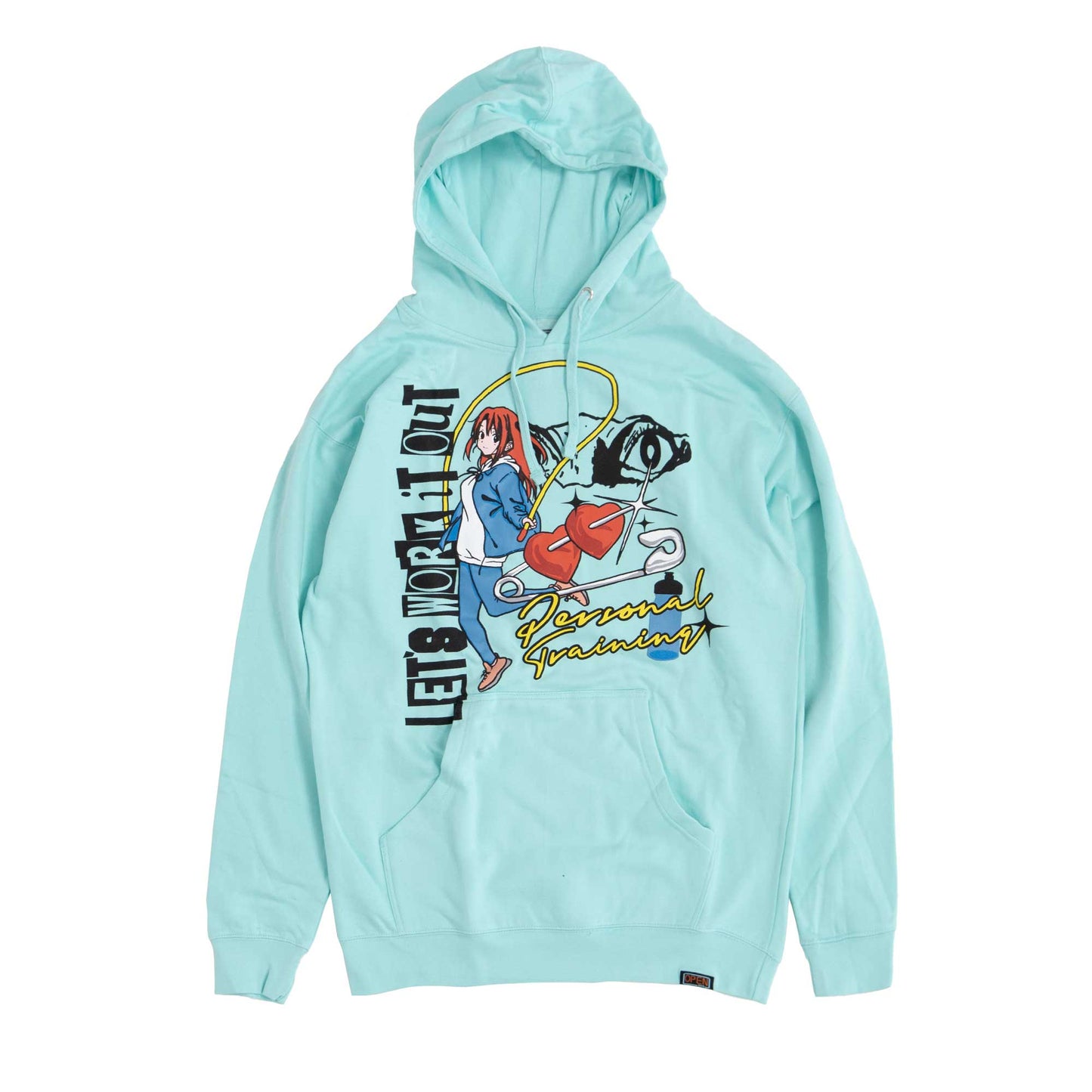 Work it Out Hoodie-Open 925